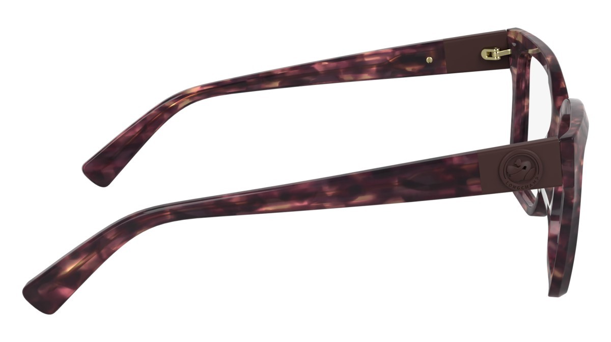 Eyeglasses Longchamp LO2754 N (606) color textured red shape rectangle 