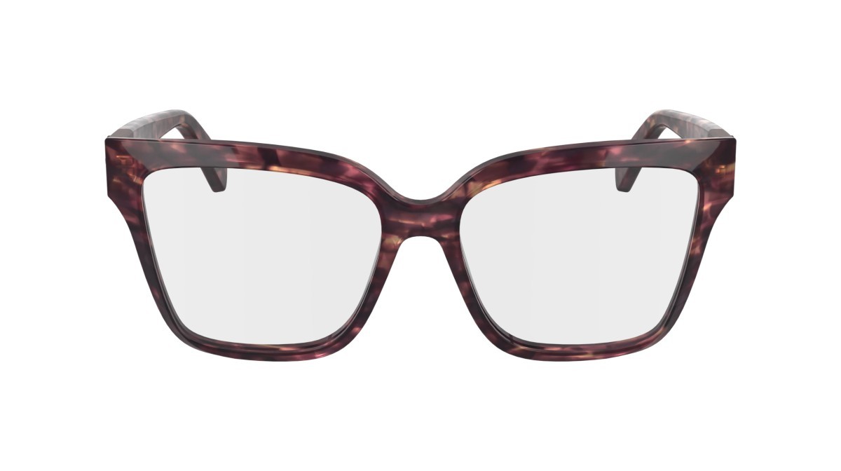 Eyeglasses Longchamp LO2754 N (606) color textured red shape rectangle 