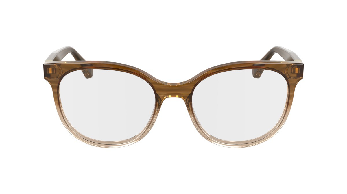 Occhiali da vista Longchamp LO2756 (211) colore striped brown forma rettangolare lenti color 2