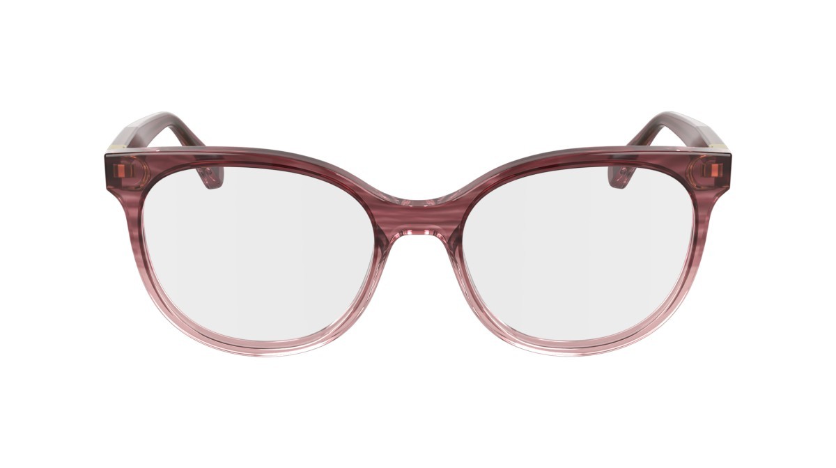 Occhiali da vista Longchamp LO2756 (605) colore striped dark red forma rettangolare lenti color 4