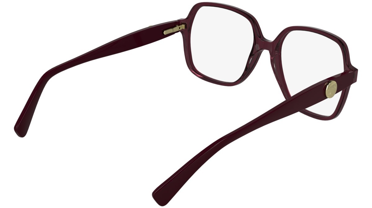 Occhiali da vista Longchamp LO2757 (601) colore transparent burgundy forma rettangolare 