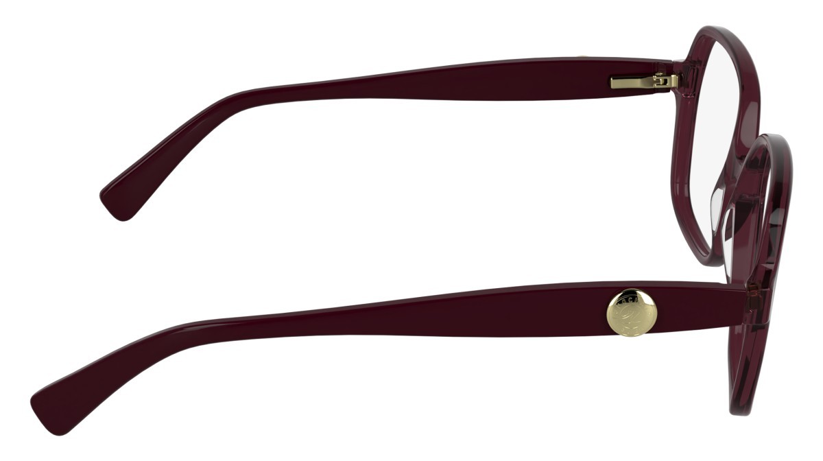 Occhiali da vista Longchamp LO2757 (601) colore transparent burgundy forma rettangolare 