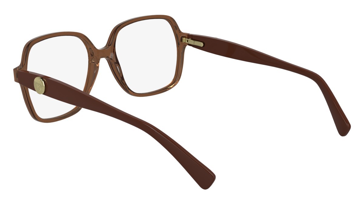 Occhiali da vista Longchamp LO2757 N (200) colore transparent brown forma rettangolare 