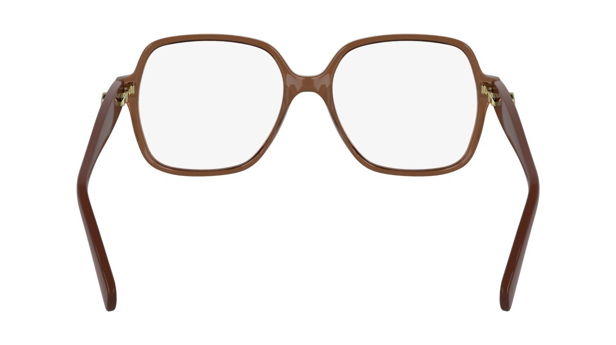 Occhiali da vista Longchamp LO2757 N (200) colore transparent brown forma rettangolare 