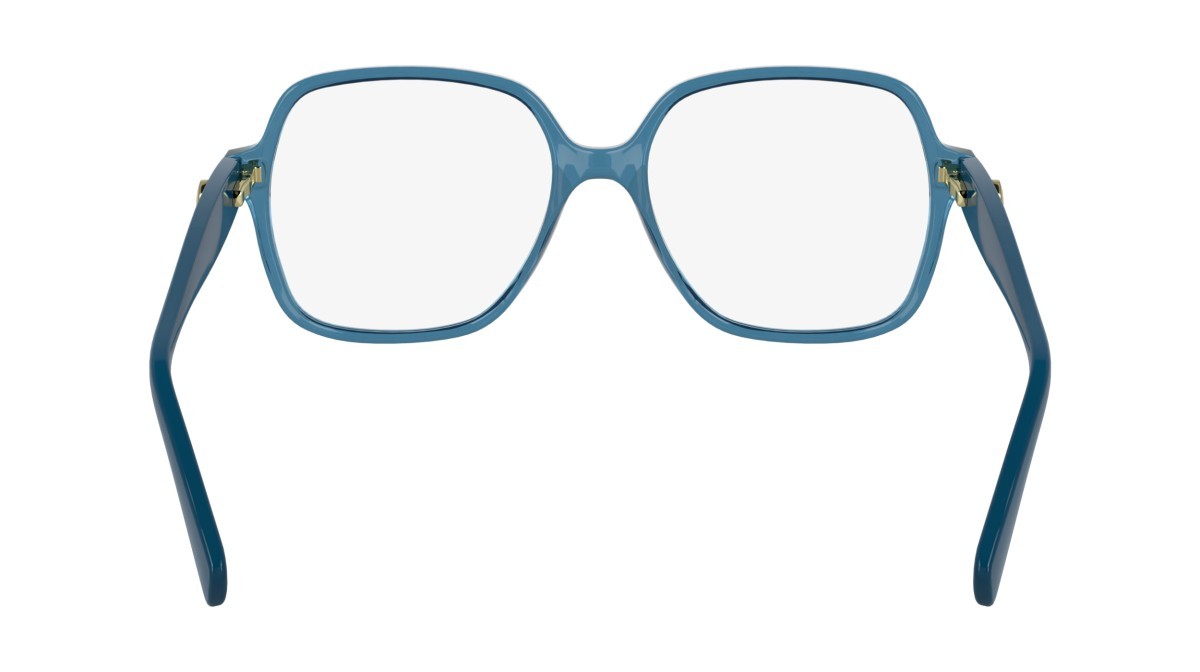 Brillen Longchamp LO2757 N (400) farbe transparent blue form rechteckig 