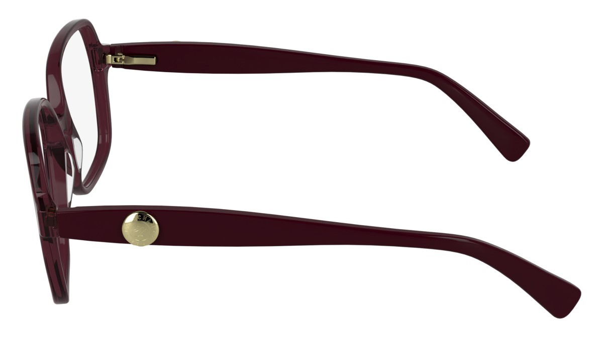 Occhiali da vista Longchamp LO2757 N (601) colore transparent burgundy forma rettangolare 