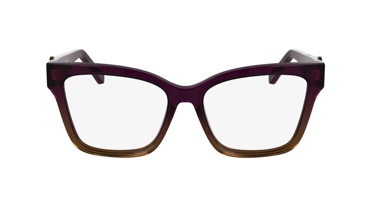 Occhiali da vista Longchamp LO2761 (508) colore transparent gradient purple/br forma farfalla lenti colore - 3