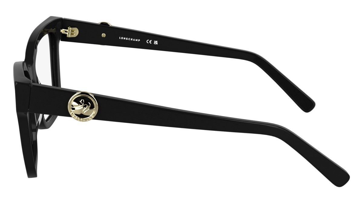 Eyeglasses Longchamp LO2761 N (001) color black shape butterfly 