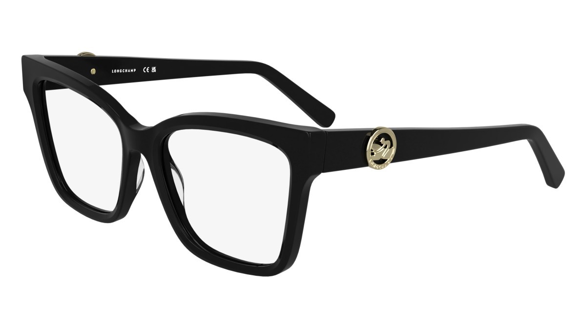 Eyeglasses Longchamp LO2761 N (001) color black shape butterfly 