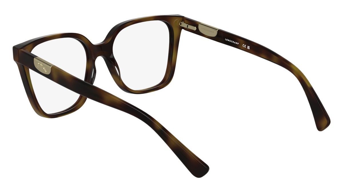 Occhiali da vista Longchamp LO2765 (230) colore havana forma rettangolare lenti colore - 2