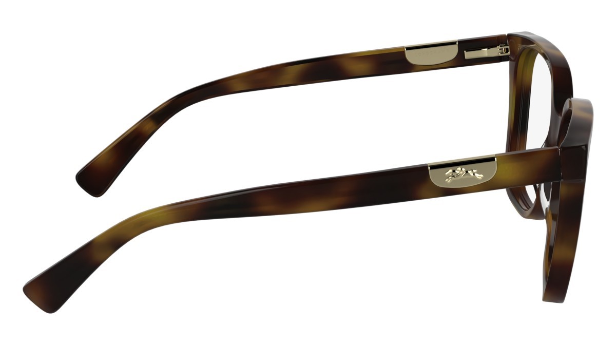 Occhiali da vista Longchamp LO2765 (230) colore havana forma rettangolare lenti colore - 2