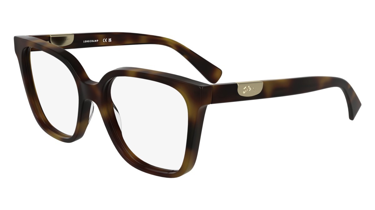 Occhiali da vista Longchamp LO2765 (230) colore havana forma rettangolare lenti colore - 2