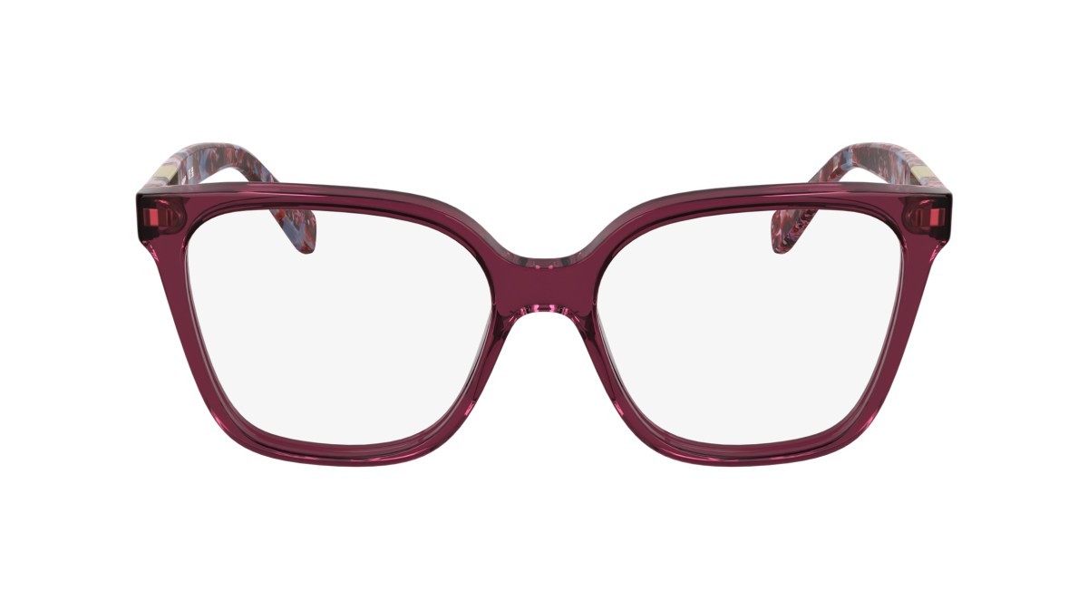 Occhiali da vista Longchamp LO2765 (500) colore transparent purple forma rettangolare lenti colore - 5