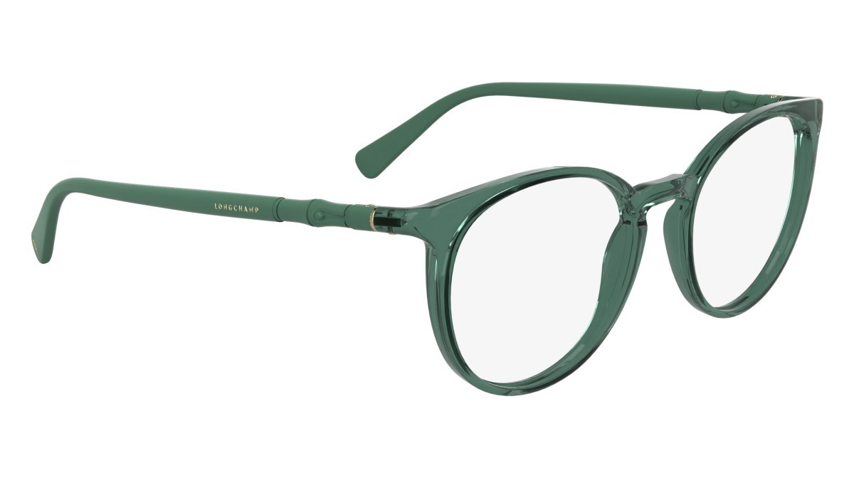Occhiali da vista Longchamp LO2768 (411) colore transparent azure forma rotondo lenti colore - 2