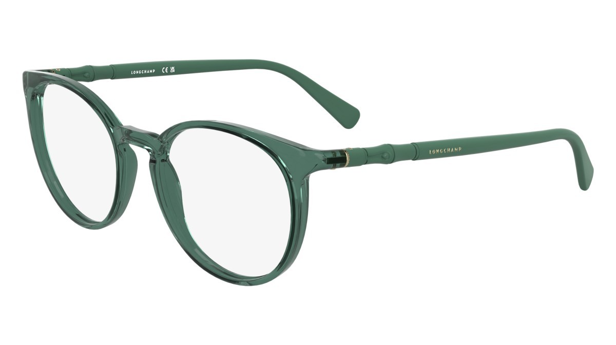Occhiali da vista Longchamp LO2768 (411) colore transparent azure forma rotondo lenti colore - 2