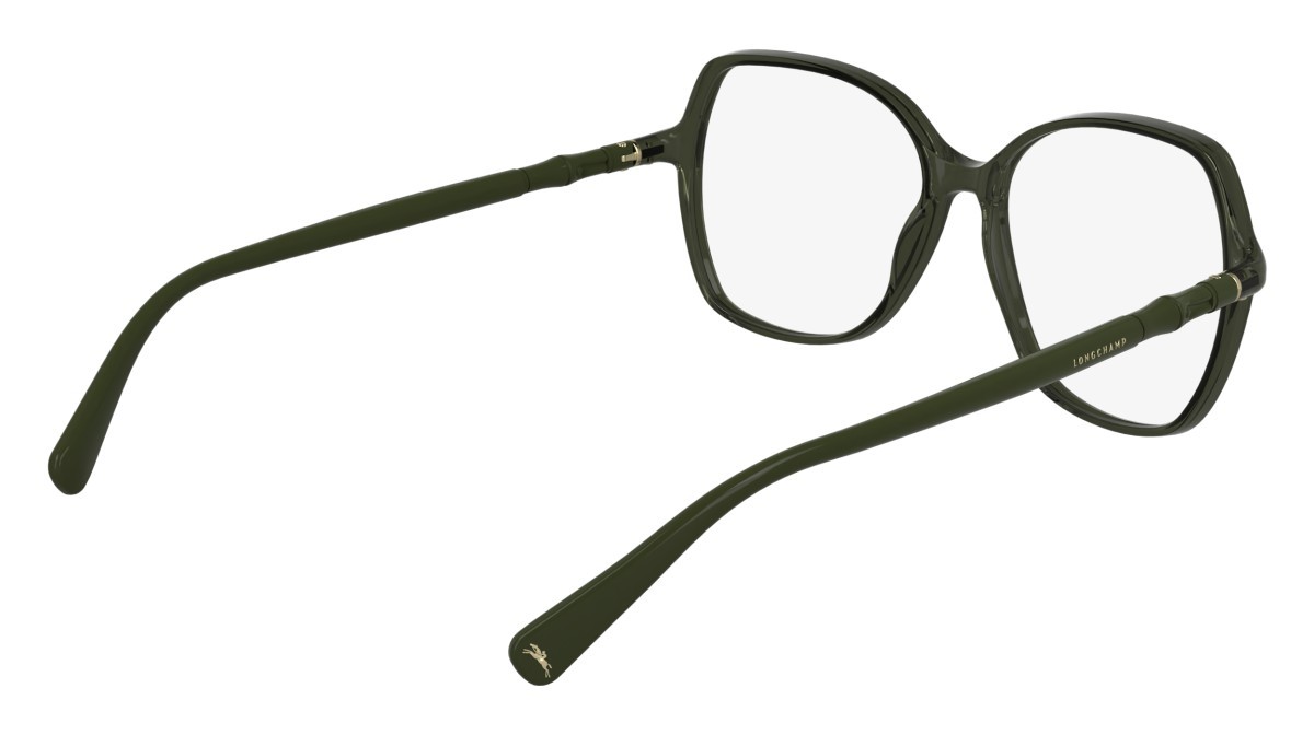 Occhiali da vista Longchamp LO2769 (300) colore transparent green forma ovale lenti colore - 2