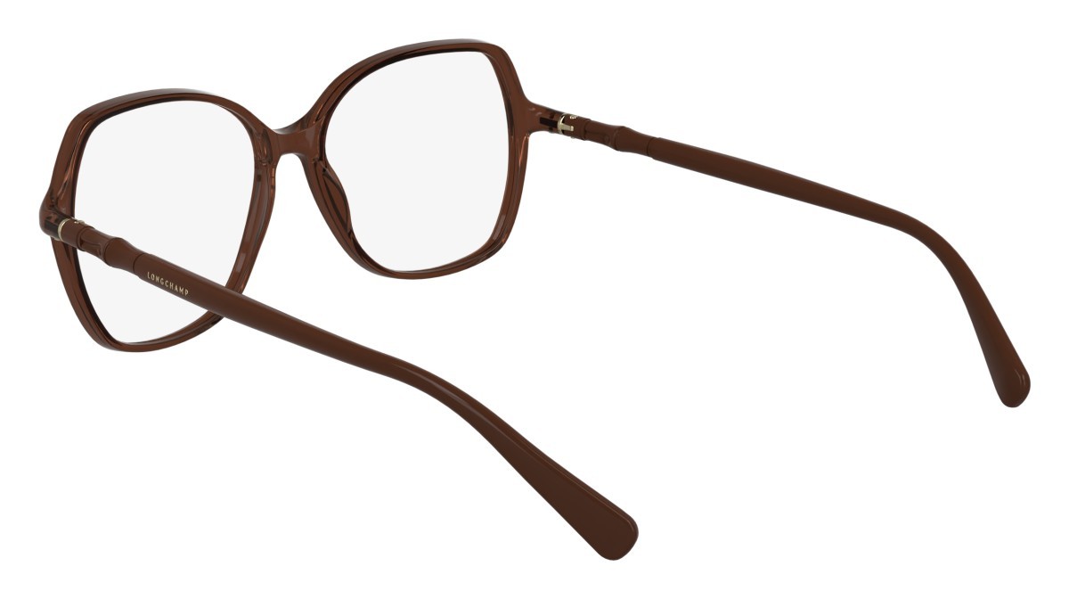 Occhiali da vista Longchamp LO2769 (847) colore transparent brick forma ovale lenti colore - 3