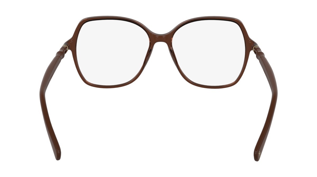 Occhiali da vista Longchamp LO2769 (847) colore transparent brick forma ovale lenti colore - 3