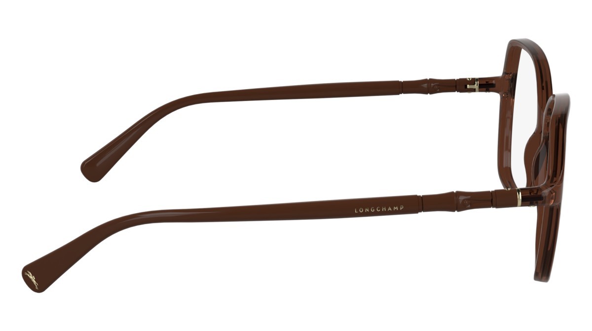 Occhiali da vista Longchamp LO2769 (847) colore transparent brick forma ovale lenti colore - 3