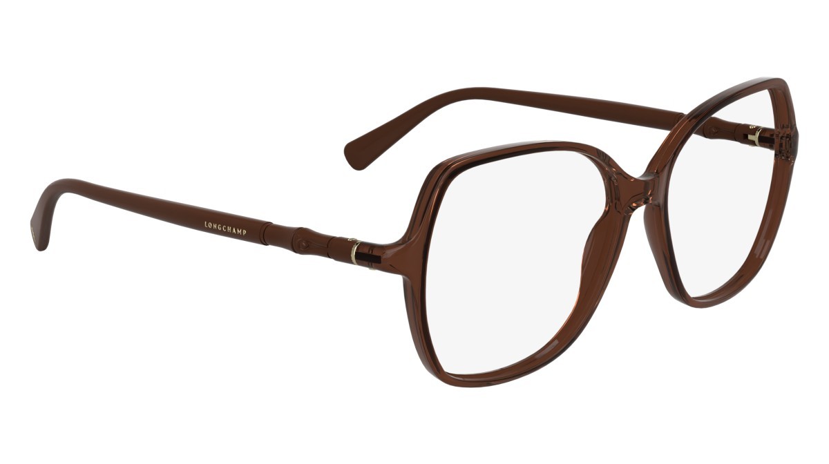 Occhiali da vista Longchamp LO2769 (847) colore transparent brick forma ovale lenti colore - 3