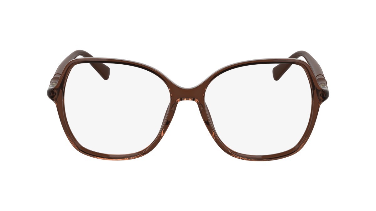 Occhiali da vista Longchamp LO2769 (847) colore transparent brick forma ovale lenti colore - 3