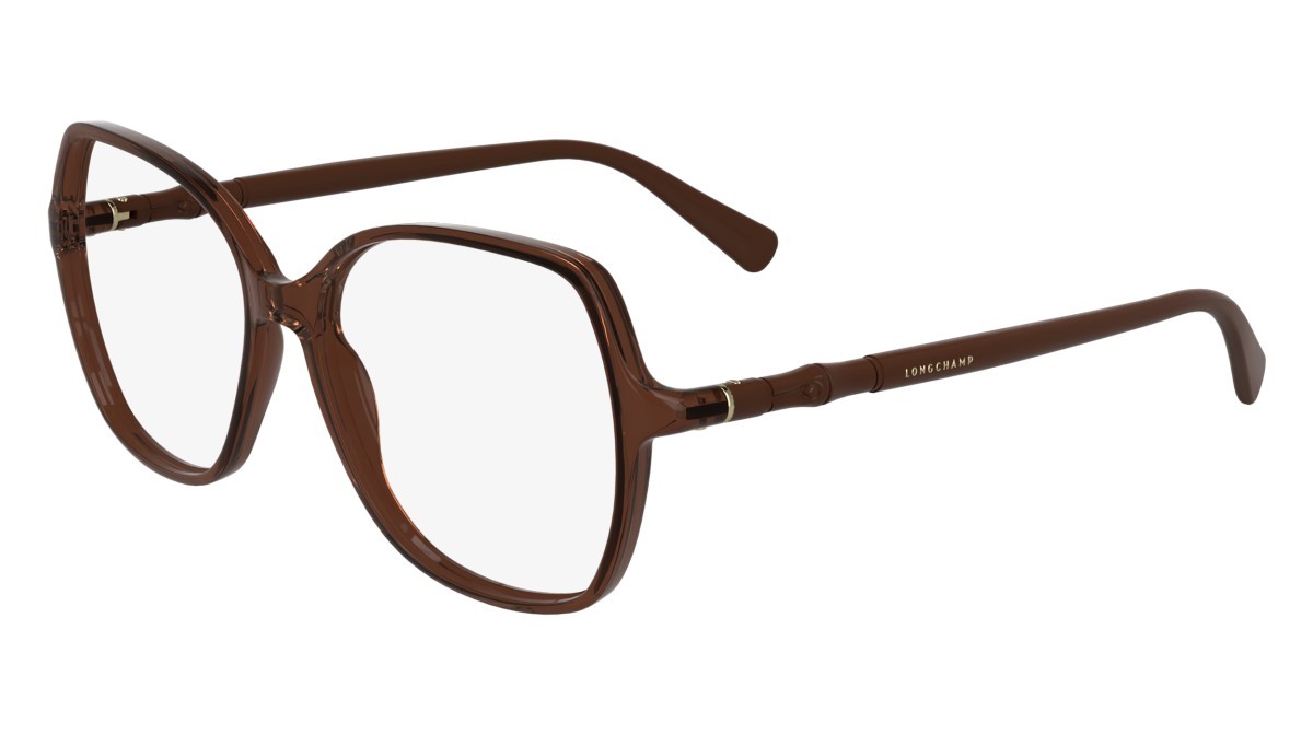 Occhiali da vista Longchamp LO2769 (847) colore transparent brick forma ovale lenti colore - 3