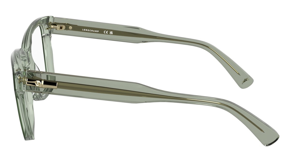 Occhiali da vista Longchamp LO2770 N (300) colore transparent green forma rettangolare 