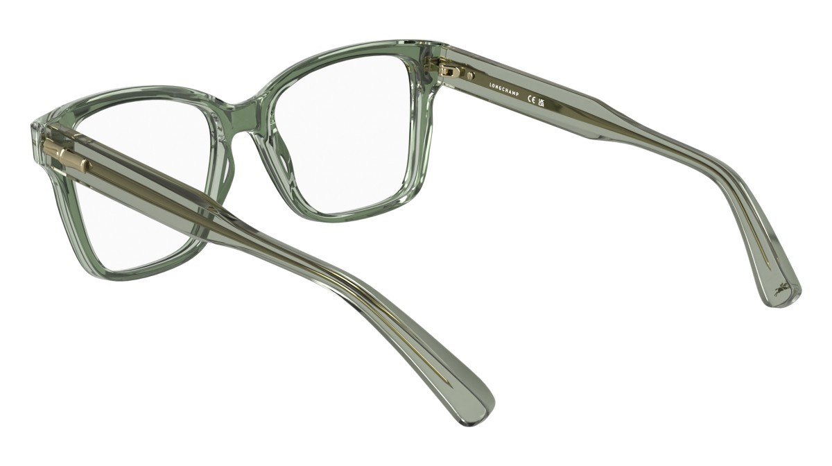 Occhiali da vista Longchamp LO2770 N (300) colore transparent green forma rettangolare 