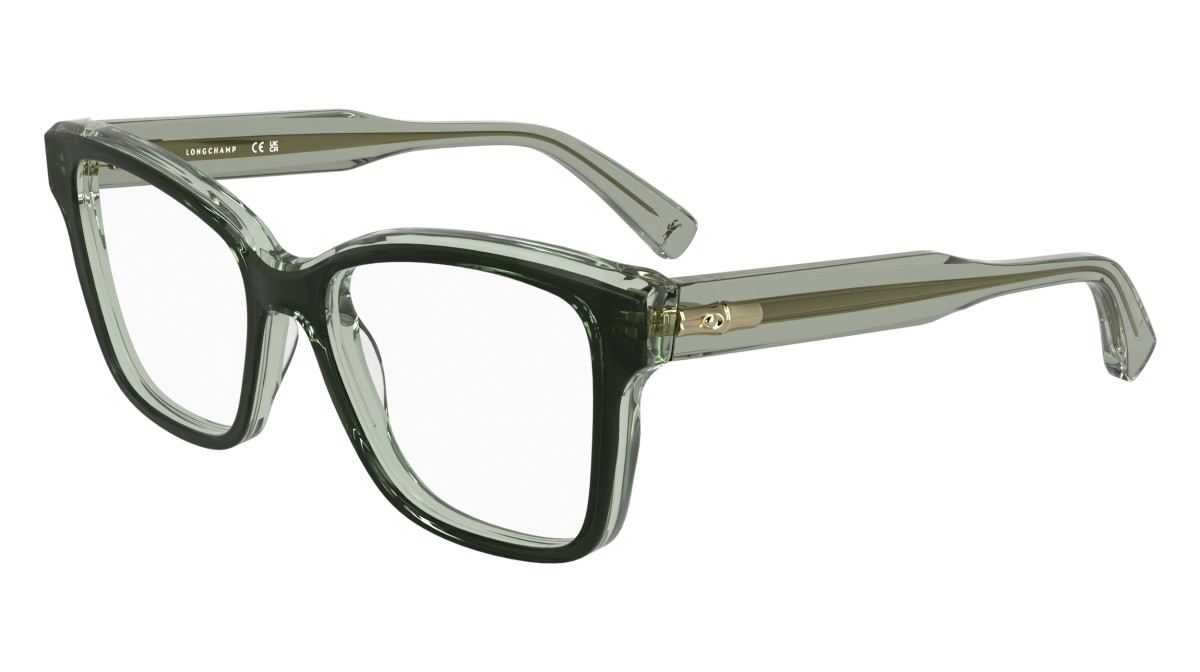 Occhiali da vista Longchamp LO2770 N (300) colore transparent green forma rettangolare 