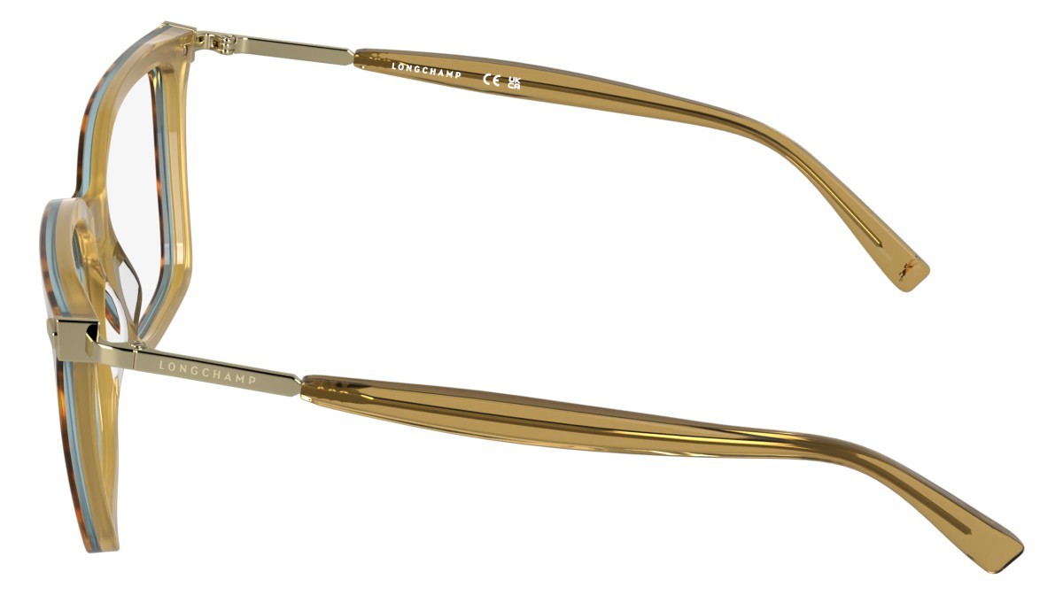 Occhiali da vista Longchamp LO2781 (243) colore havana/opaline light brown forma farfalla 
