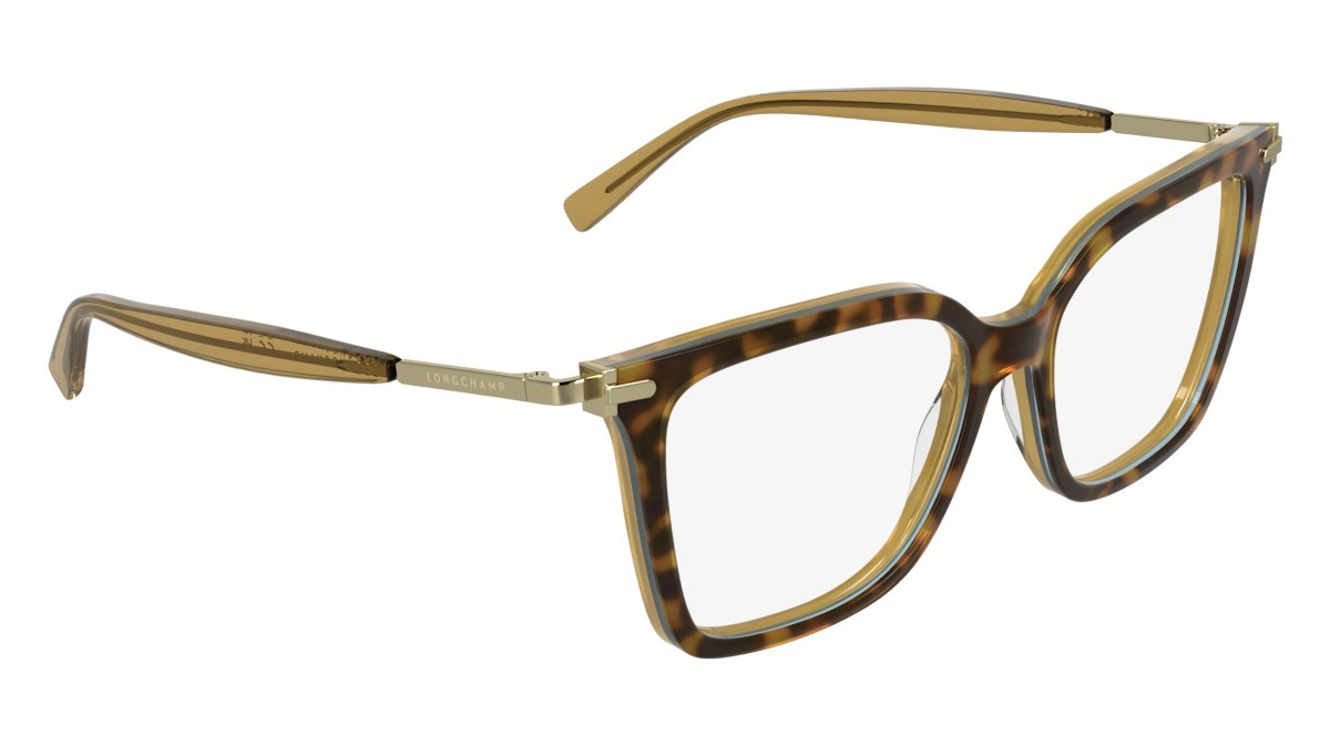 Occhiali da vista Longchamp LO2781 (243) colore havana/opaline light brown forma farfalla 