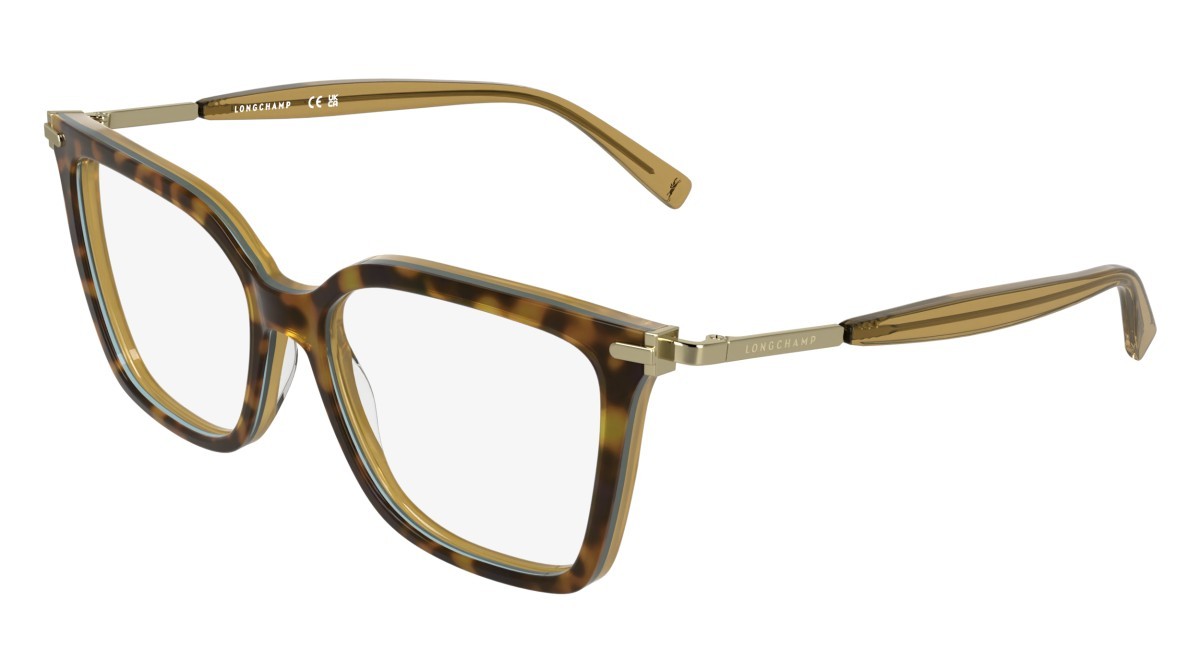 Occhiali da vista Longchamp LO2781 (243) colore havana/opaline light brown forma farfalla 