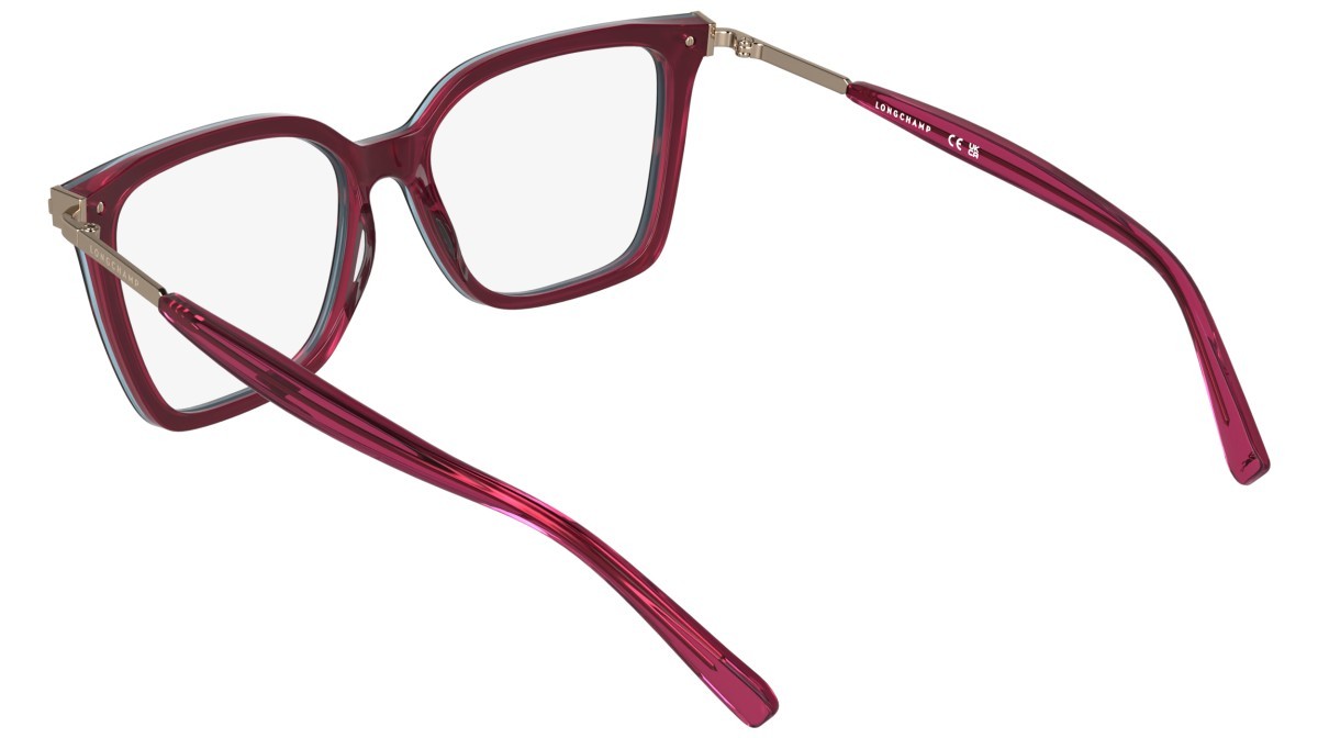 Occhiali da vista Longchamp LO2781 (244) colore havana/opaline red forma farfalla 