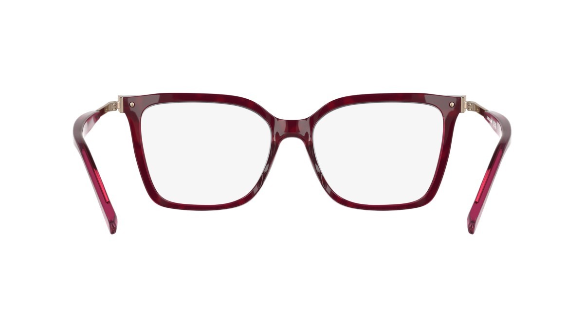 Occhiali da vista Longchamp LO2781 (244) colore havana/opaline red forma farfalla 