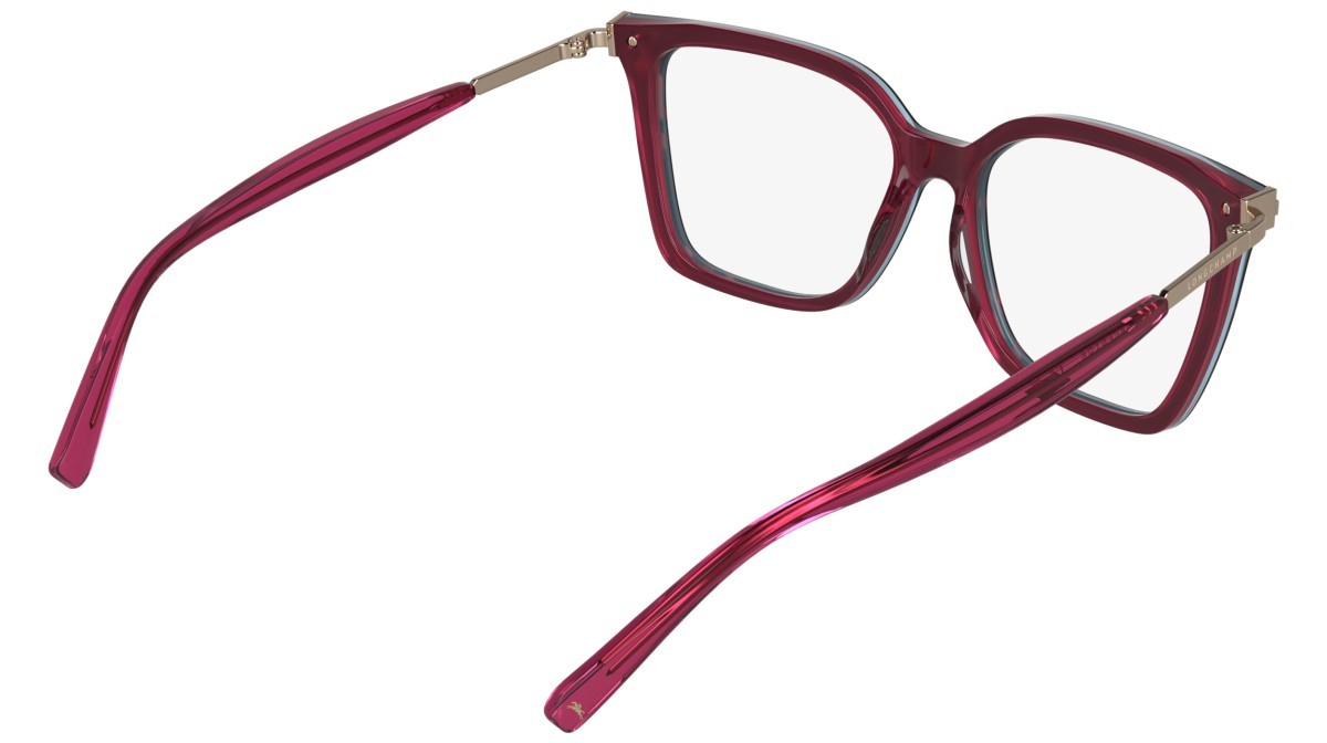 Occhiali da vista Longchamp LO2781 (244) colore havana/opaline red forma farfalla 