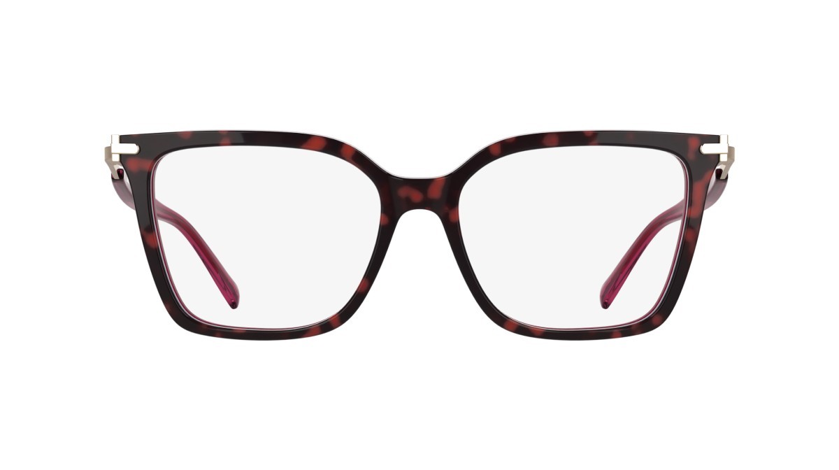 Occhiali da vista Longchamp LO2781 (244) colore havana/opaline red forma farfalla 