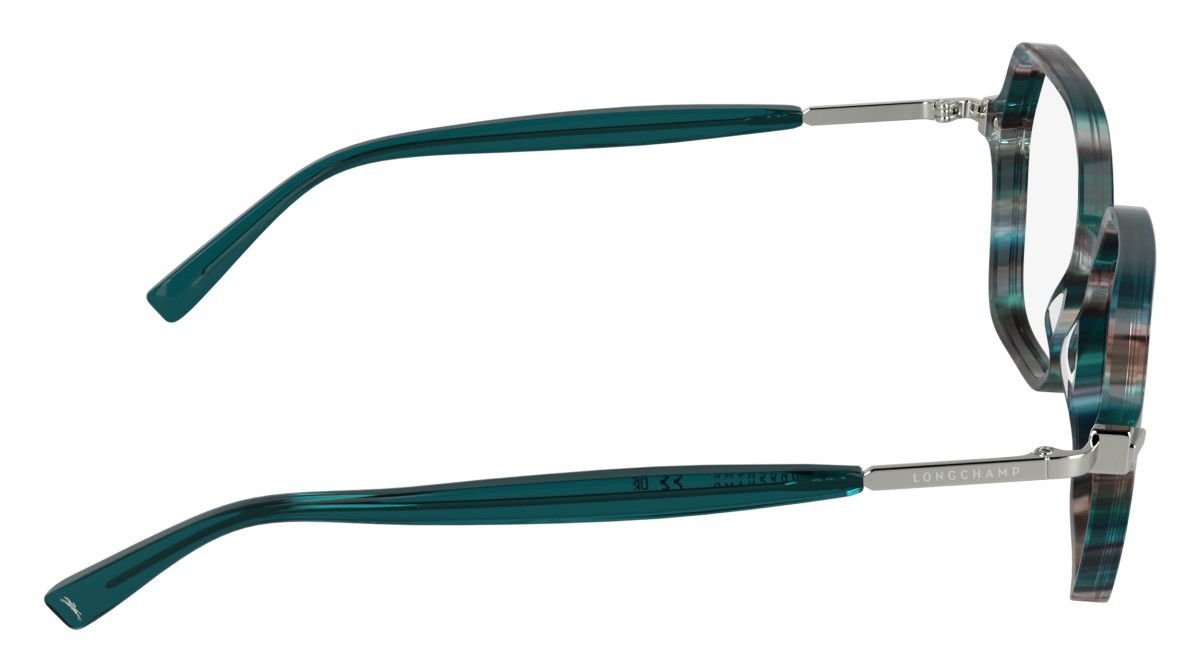 Occhiali da vista Longchamp LO2782 (427) colore striped petrol forma rettangolare 