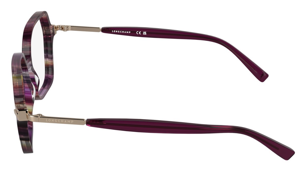 Occhiali da vista Longchamp LO2782 (503) colore striped purple forma rettangolare 