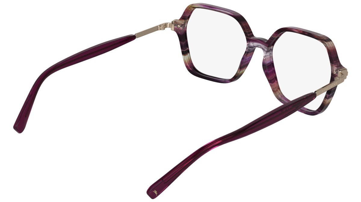 Occhiali da vista Longchamp LO2782 (503) colore striped purple forma rettangolare 