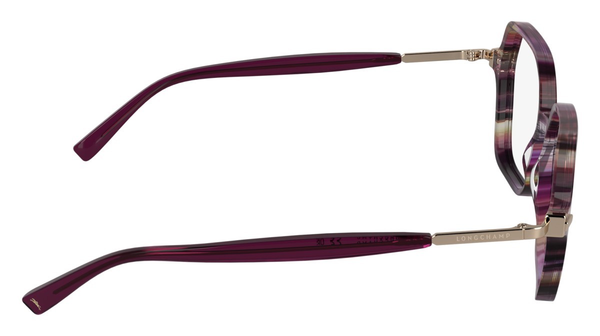 Occhiali da vista Longchamp LO2782 (503) colore striped purple forma rettangolare 
