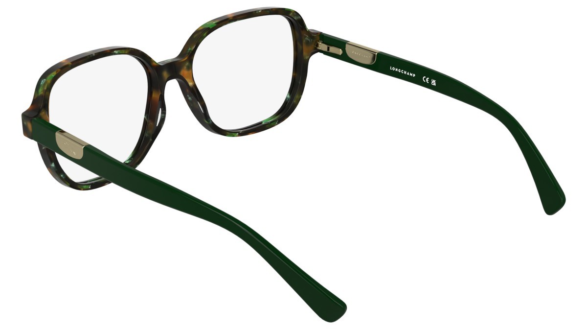 Occhiali da vista Longchamp LO2784 (310) colore green brown havana forma rettangolare 