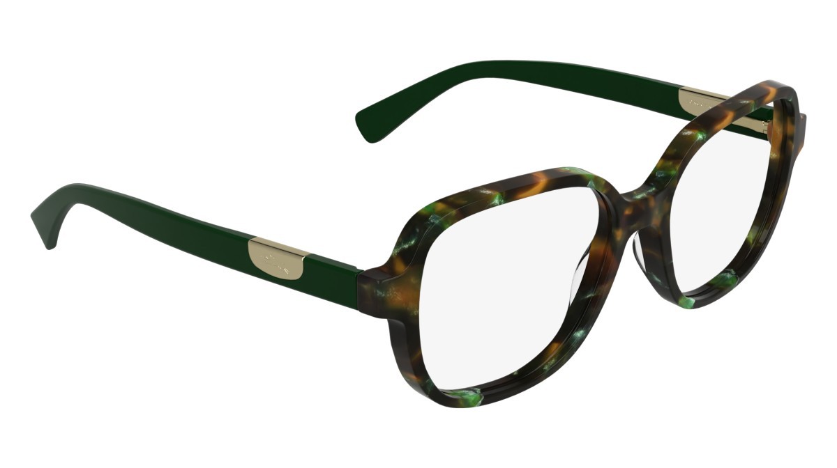 Occhiali da vista Longchamp LO2784 (310) colore green brown havana forma rettangolare 