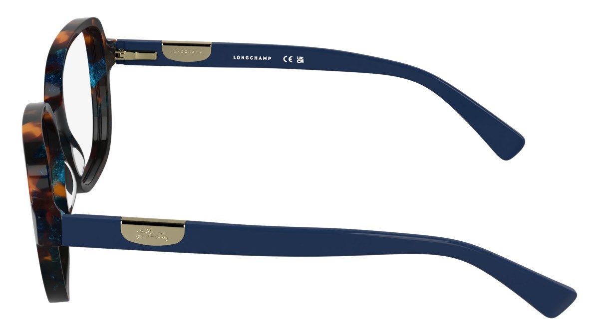 Occhiali da vista Longchamp LO2784 (433) colore blue brown havana forma rettangolare 
