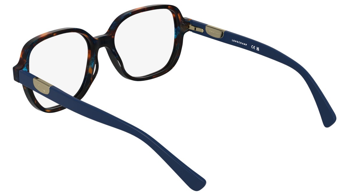 Occhiali da vista Longchamp LO2784 (433) colore blue brown havana forma rettangolare 