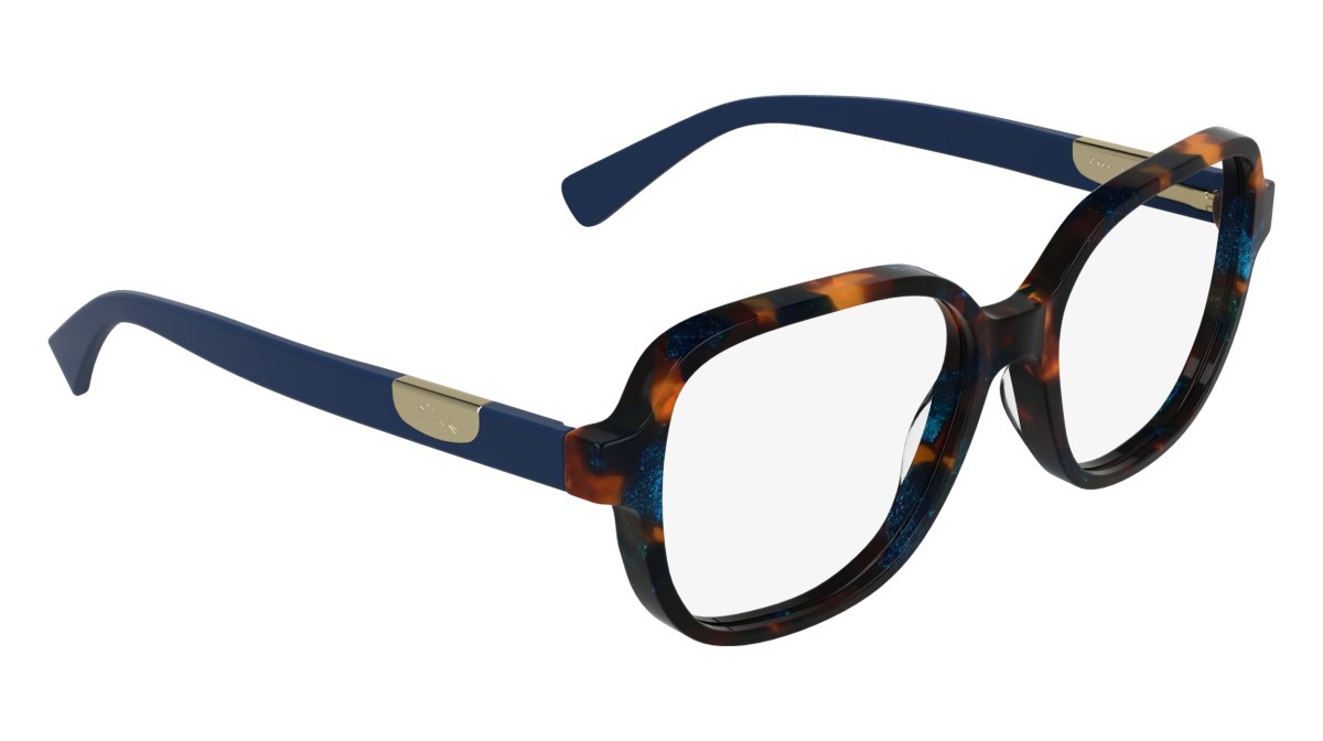 Occhiali da vista Longchamp LO2784 (433) colore blue brown havana forma rettangolare 