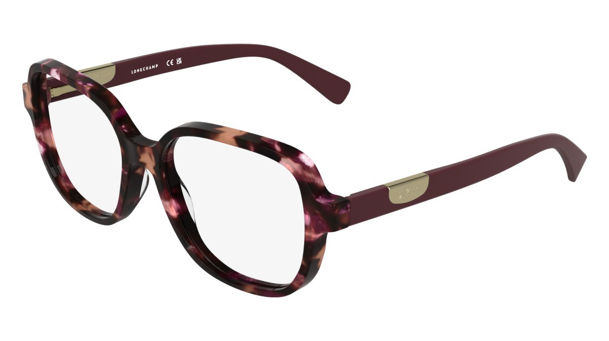 Occhiali da vista Longchamp LO2784 (642) colore red brown havana forma rettangolare 
