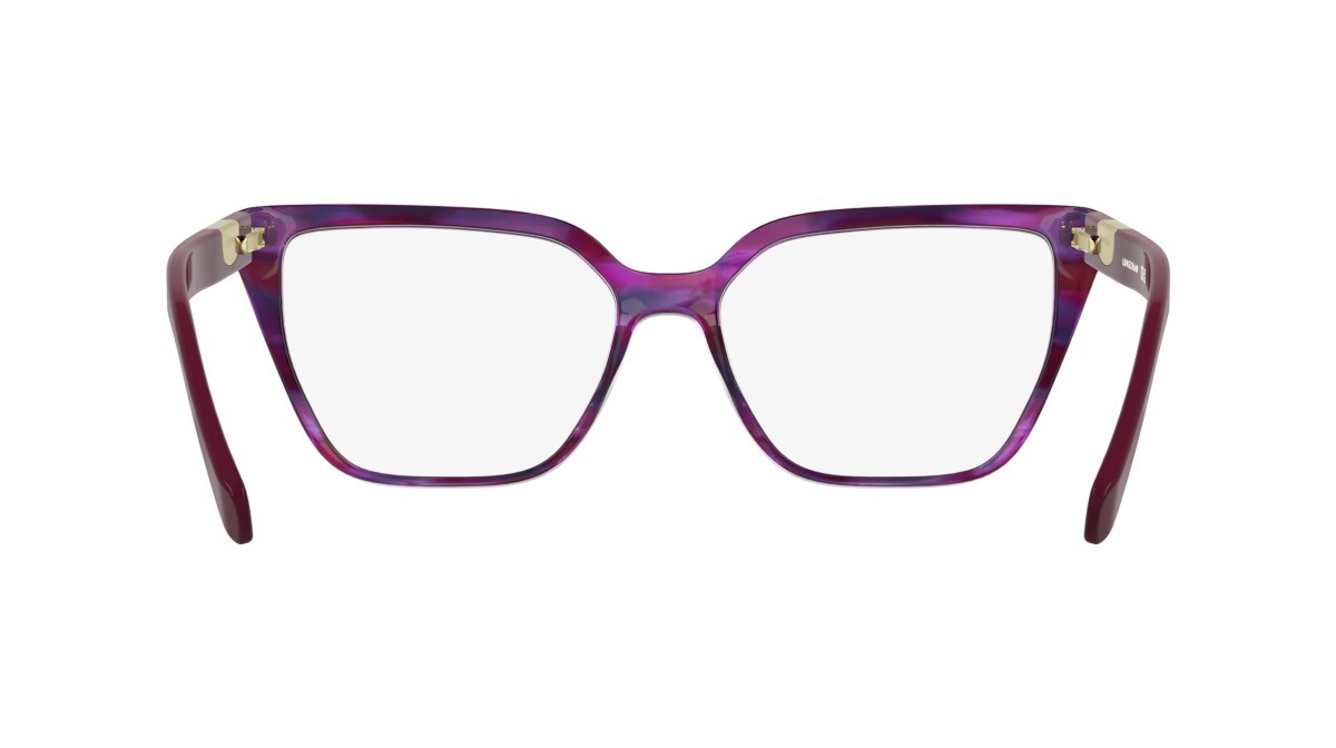 Occhiali da vista Longchamp LO2785 (605) colore striped dark red forma cat eye 