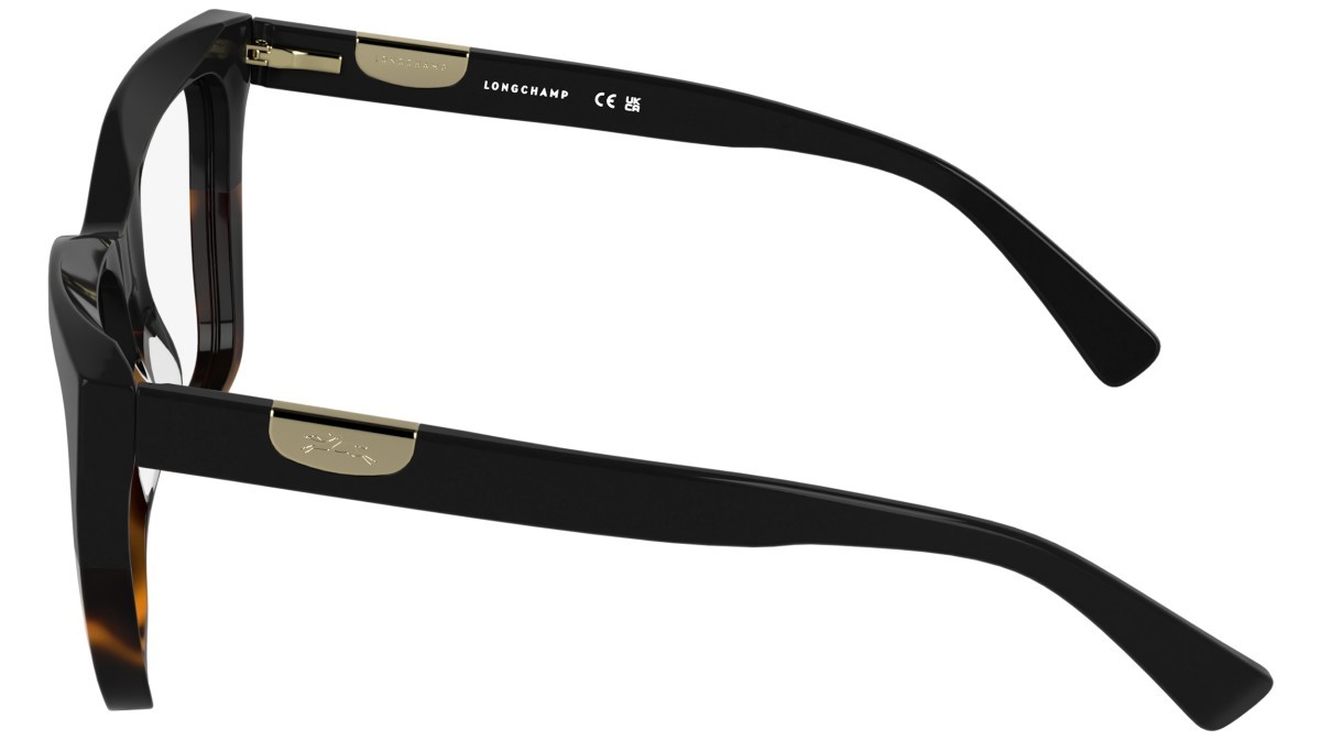 Occhiali da vista Longchamp LO2786MAG-SET (011) colore black & havana/black forma farfalla lenti solid grey