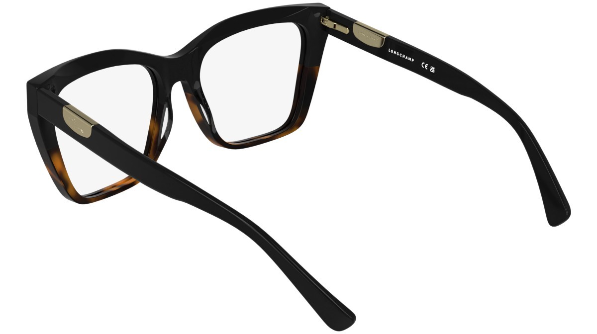 Occhiali da vista Longchamp LO2786MAG-SET (011) colore black & havana/black forma farfalla lenti solid grey
