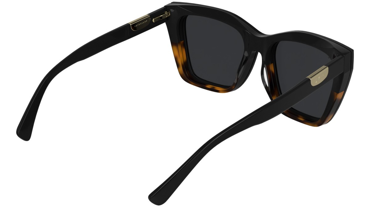 Occhiali da vista Longchamp LO2786MAG-SET (011) colore black & havana/black forma farfalla lenti solid grey